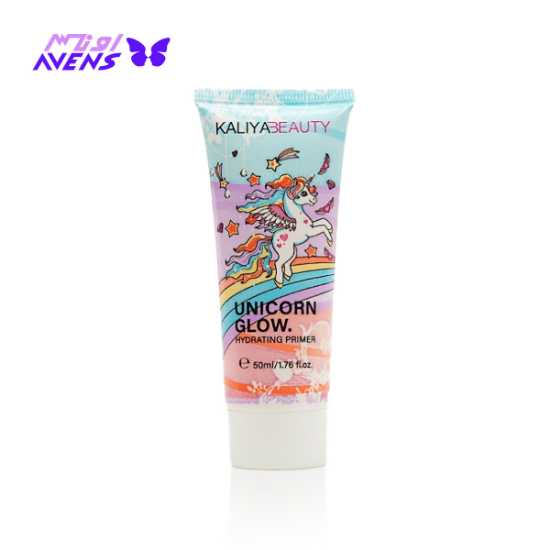 فروش عمده محصولات آرایشی پرایمر تیوپی کالیا بیوتی KALIYA BEAUTY مدل یونیکورن طرح تک شاخ 50 میلی لیتر