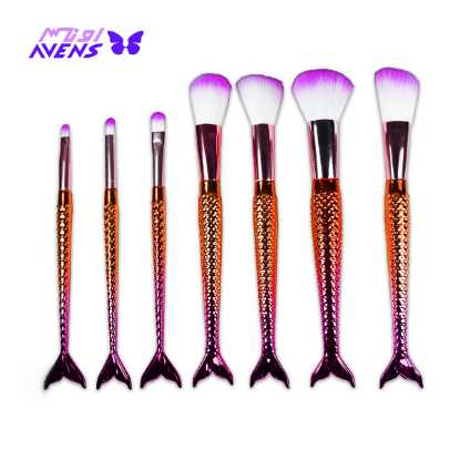 ست براش 7 تکه طرح ماهی | فروش عمده ست براش آرایشی | پخش عمده لوازم آرایشی اونس