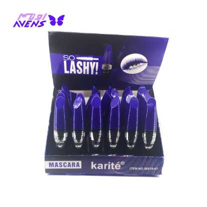 پخش عمده ریمل بنفش کاریته | فروش عمده لوازم آرایشی| خرید عمده ریمل جوهر رنگی