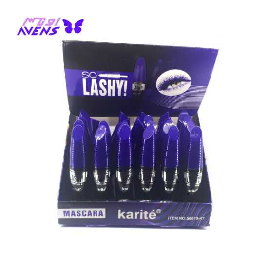 پخش عمده ریمل بنفش کاریته | فروش عمده لوازم آرایشی| خرید عمده ریمل جوهر رنگی