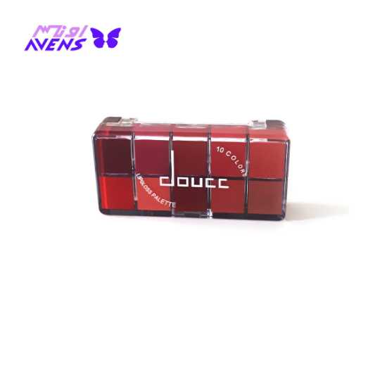 پالت رژ لب دوسه | فروش عمده لوازم آرایشی بانه | پخش عمده آرایشی اونس