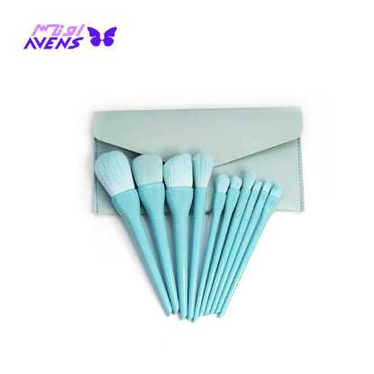 ست براش 10 تکه پاستیلی | پخش عمده لوازم آرایشی اونس