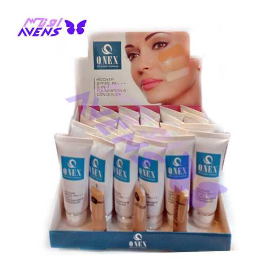 فروش عمده کرم پودر تیوپی | لوازم آرایشی عمده | کرم پودر تیوپی کیو نکس Q.NEX 