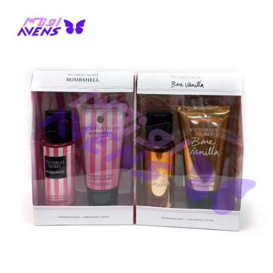 خرید عمده ست لوسیون و بادی اسپلش ویکتوریا سکرت | آرایشی عمده اونس