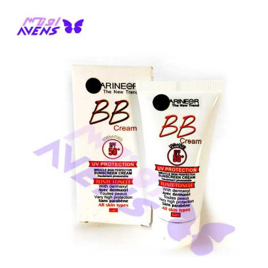 تصویر  کرم ضد آفتاب رنگی BB گارنیر