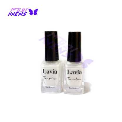 لاک ناخن سفید لاویا | خرید عمده آرایشی بازار تهران | معتبرترین پخش آرایشی اونس